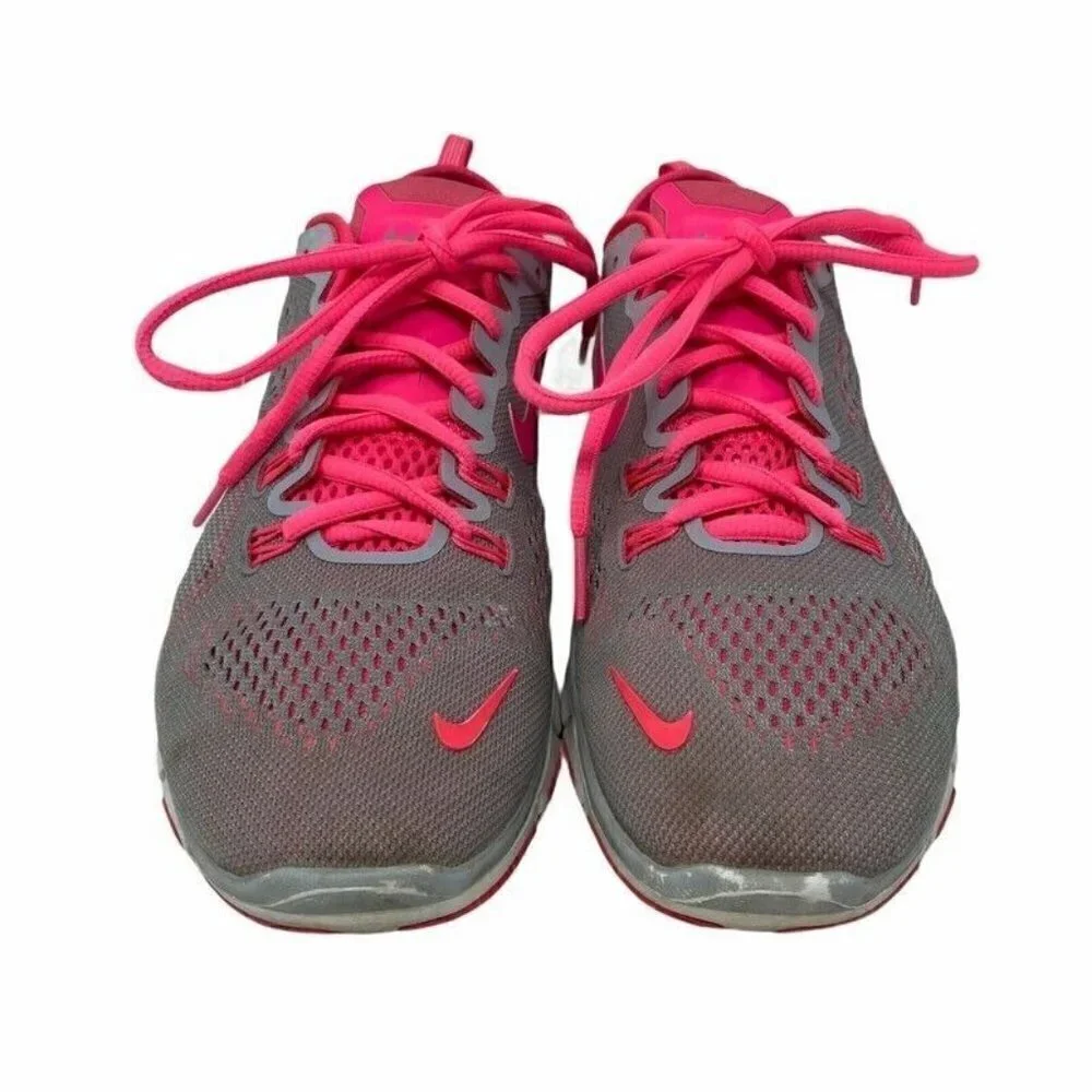 Nike Womens Free 5.0 TR Fit 4 Running Shoes Gray 8